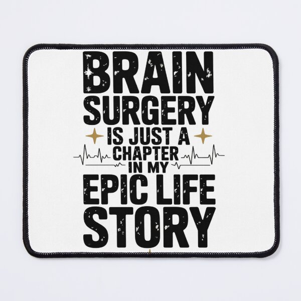 Item preview, Brain Cancer Survivor Brain Surgery designed and sold by catsdothingz.