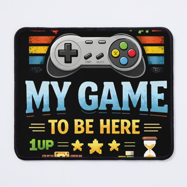 Item preview, Funny Gamer Quote – I Paused My Game To Be Here | Retro Gaming Humor designed and sold by SoulenCify.