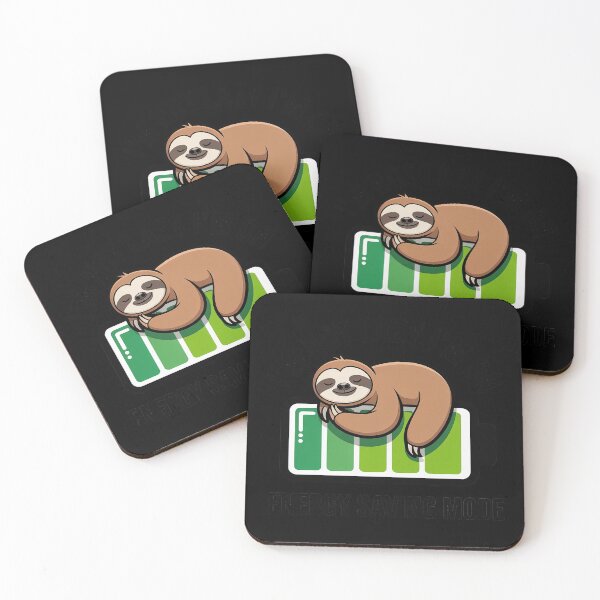Item preview, I'm not lazy I'm on energy saving mode sloth funny designed and sold by genkihikki.