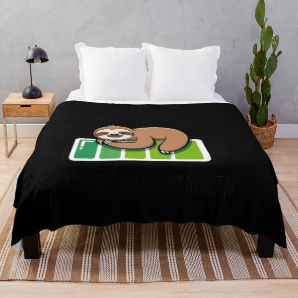Item preview, I'm not lazy I'm on energy saving mode sloth funny designed and sold by genkihikki.