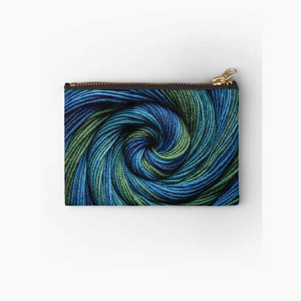 Item preview, Green and Blue Yarn Vortex designed and sold by Tridentulus.