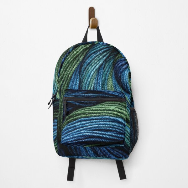 Item preview, Green and Blue Yarn Vortex designed and sold by Tridentulus.