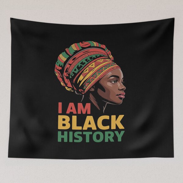 Item preview, I am Black History Girl African American Juneteenth Womens  designed and sold by catsdothingz.