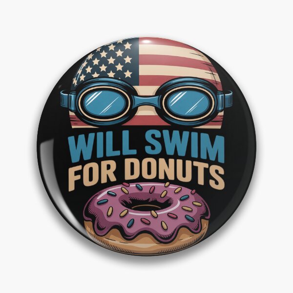 Artikelvorschau, Schwimmen Schwimmer Schwimmbrille Badekappe Donuts entworfen und verkauft von nicomitchell.