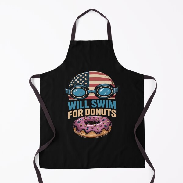 Item preview, Swim Swimmer Swimming Goggles Cap Donuts designed and sold by nicomitchell.