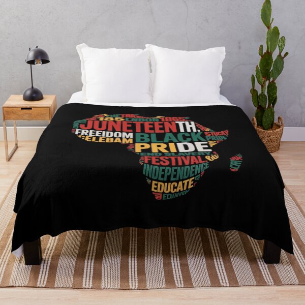 Item preview, Juneteenth Africa Map Word Art Shirt Black Pride Juneteenth  designed and sold by catsdothingz.