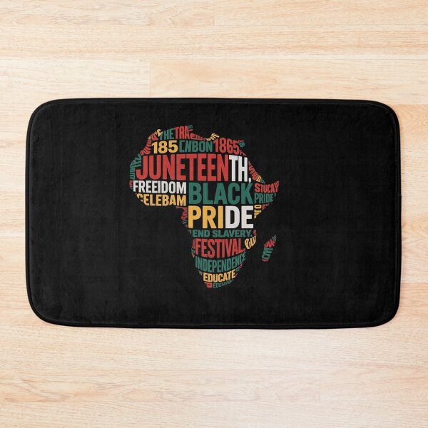 Item preview, Juneteenth Africa Map Word Art Shirt Black Pride Juneteenth  designed and sold by catsdothingz.