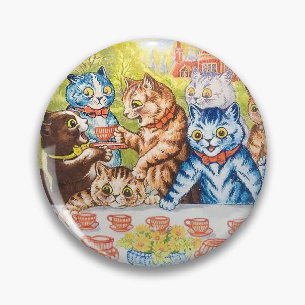 Item preview, Louis Wain- Cat Tea Party 2 designed and sold by luvbubble.