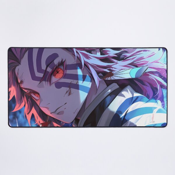 Item preview, Akaza Demon Slayer Anime Upper Rank Three Demon Fury designed and sold by Tokyonomad.