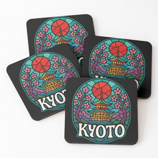 Item preview, Kyoto Japan Travel Stained Glass Art designed and sold by TomFrontierArt.