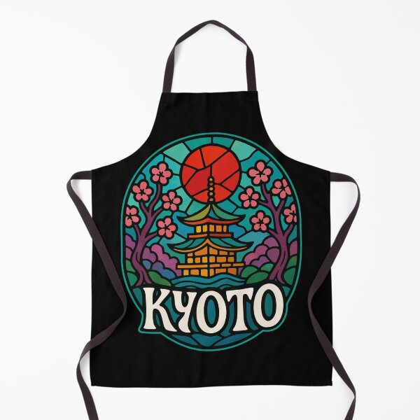 Item preview, Kyoto Japan Travel Stained Glass Art designed and sold by TomFrontierArt.