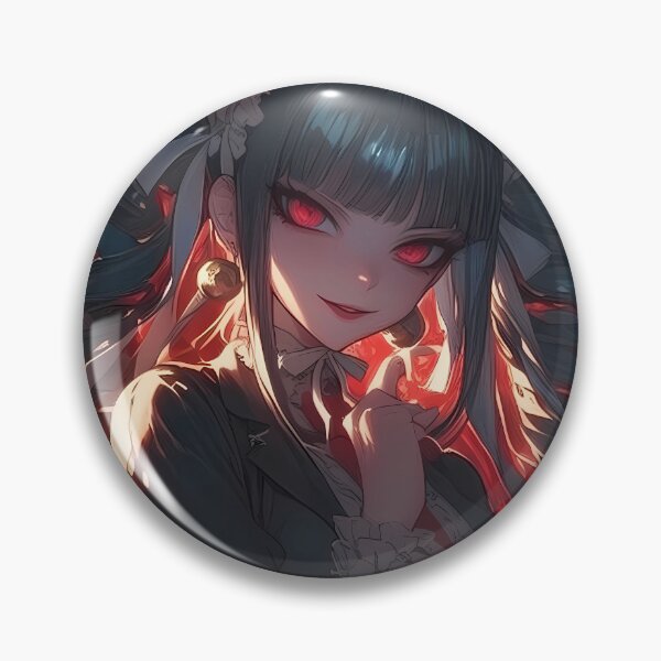 Item preview, Celestia Ludenberg Danganronpa Gothic Anime Girl Waifu Crimson Elegance Dark Fantasy designed and sold by Tokyonomad.