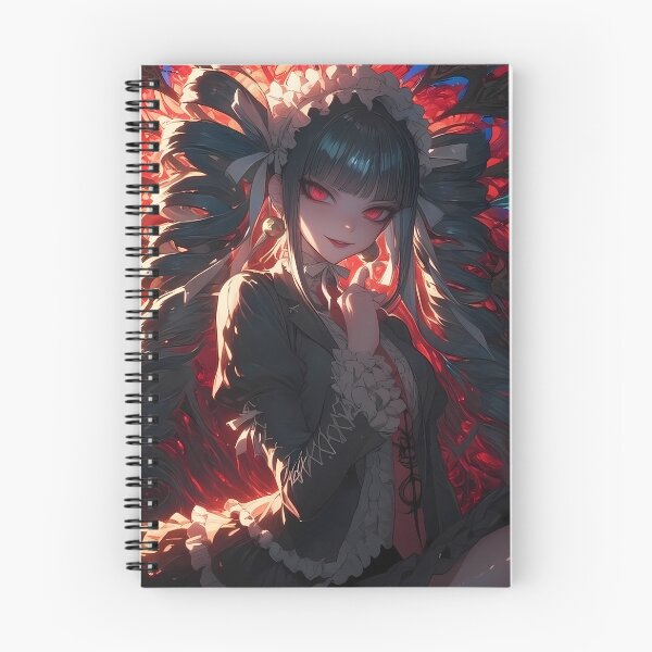 Item preview, Celestia Ludenberg Danganronpa Gothic Anime Girl Waifu Crimson Elegance Dark Fantasy designed and sold by Tokyonomad.