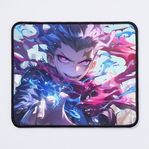 Item preview, Gundham Tanaka Danganronpa Eccentric Anime Wielder Blue Red Supernatural Chaos designed and sold by Tokyonomad.