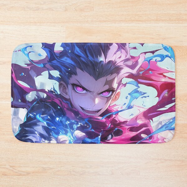 Item preview, Gundham Tanaka Danganronpa Eccentric Anime Wielder Blue Red Supernatural Chaos designed and sold by Tokyonomad.