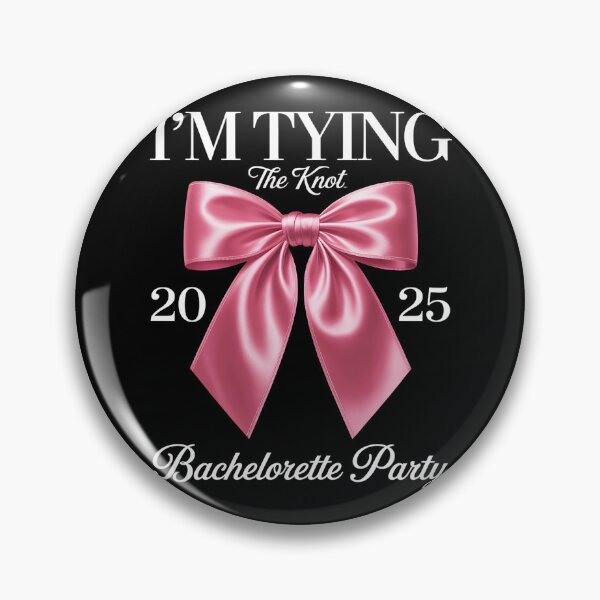 Item preview, I'm Typing The Knot Coquette Bow Bachelorette Bride Squad designed and sold by ProudForFunny.