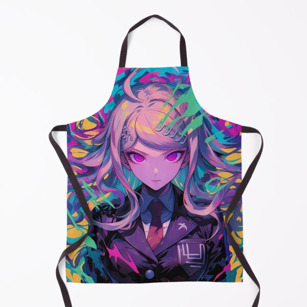 Item preview, Kaede Akamatsu Danganronpa Anime Girl Psychedelic Color Burst Energy designed and sold by Tokyonomad.