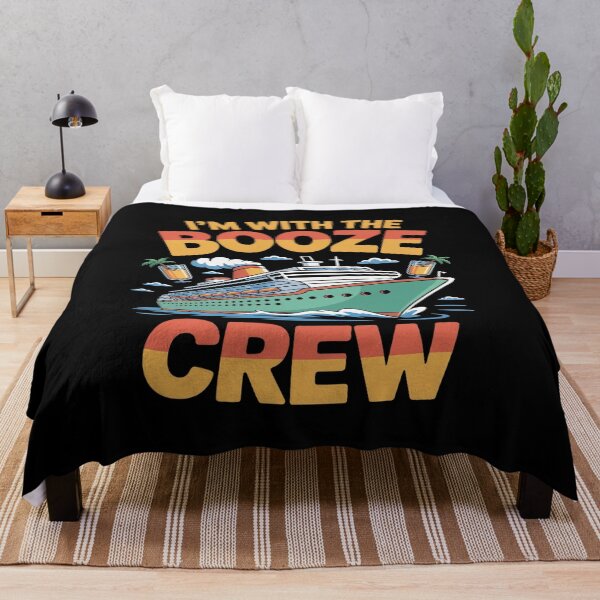 Item preview, I'm With The Booze Crew Adult Cruise Wear Cruise Vacation designed and sold by ProudForFunny.