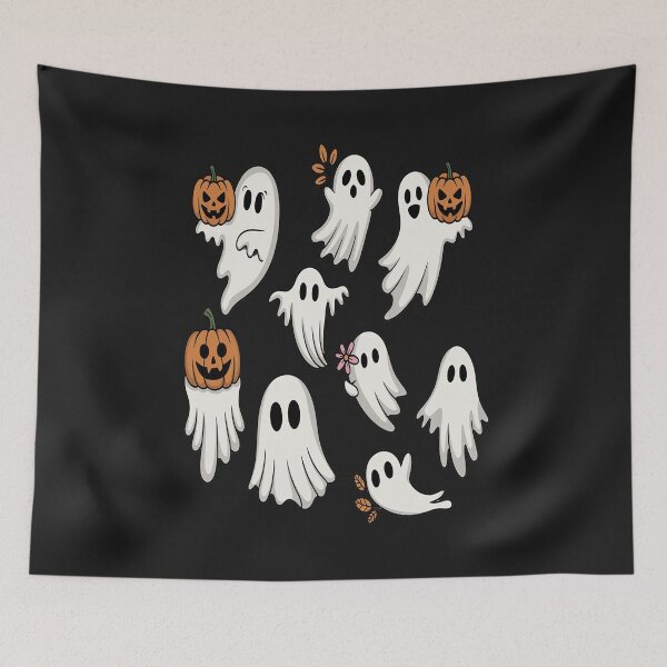 Item preview, Halloween  Floral Ghost designed and sold by Rackaam.