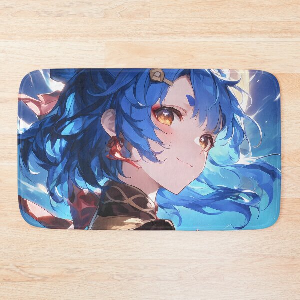 Item preview, Xiangling Genshin Impact Anime Girl Moonlight Fire Chef Waifu Liyue Spirit designed and sold by Tokyonomad.