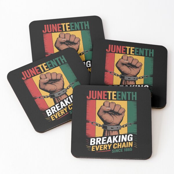 Item preview, Juneteenth Breaking Every Chain Since 1865 Women Men designed and sold by catsdothingz.