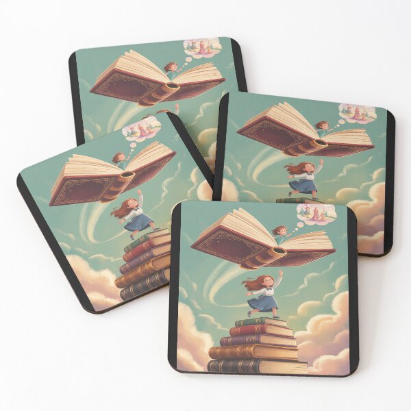 Item preview, Imagination Takes Flight on Books designed and sold by ProudForFunny.