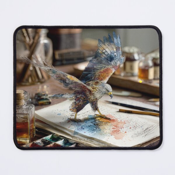 Item preview, Pen and Watercolor Eagle Spreads It's Wings designed and sold by Tridentulus.