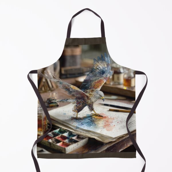 Item preview, Pen and Watercolor Eagle Spreads It's Wings designed and sold by Tridentulus.