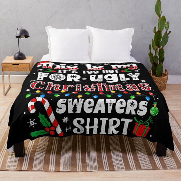Item preview, This Is My Its Too Hot For Ugly Christmas designed and sold by WayTBeenkenArt.
