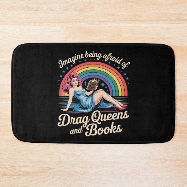 Item preview, Imagine Being Afraid Of Drag Queens And Books 12 designed and sold by ProudForFunny.