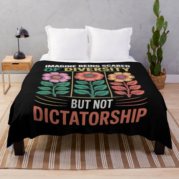 Item preview, Imagine Being Scared Of Diversity But Not Dictatorship designed and sold by ProudForFunny.