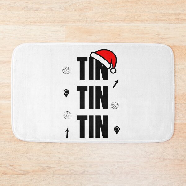 Item preview, TIN Christmas Geospatial Typography designed and sold by SpatialPost.