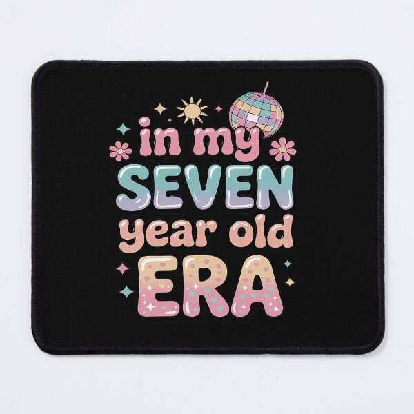 Item preview, In My Seven Year Old Era 7th Birthday Kids 7 Year Old designed and sold by ProudForFunny.