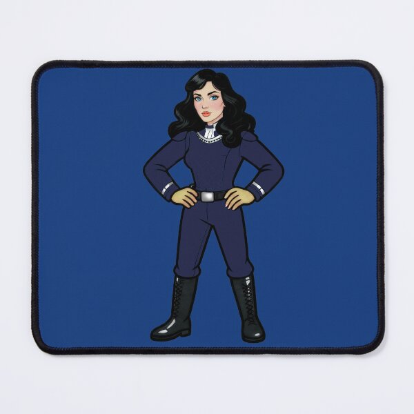 Item preview, Galactica's Cutest Fleet: The Viper Pilot Squad - LT. ATHENA designed and sold by CleverCulture.