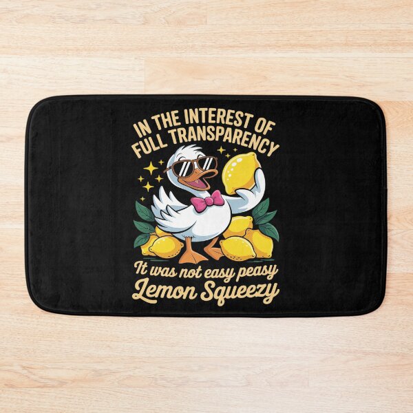 Item preview, In The Interest Of Full Transparency, It Was Not Easy Peasy designed and sold by ProudForFunny.
