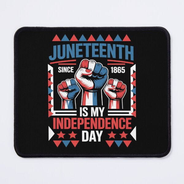 Item preview, Juneteenth Is My Independence Day Since 1865 Red White Blue designed and sold by catsdothingz.
