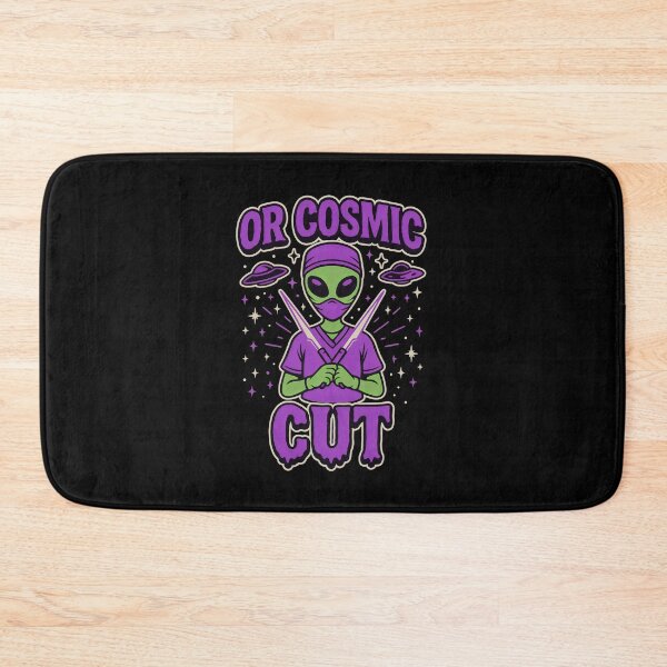 Item preview, OR Cosmic Cut – Alien Scrub Tech Surgeon Sci-Fi Design designed and sold by ClinicalHubs.