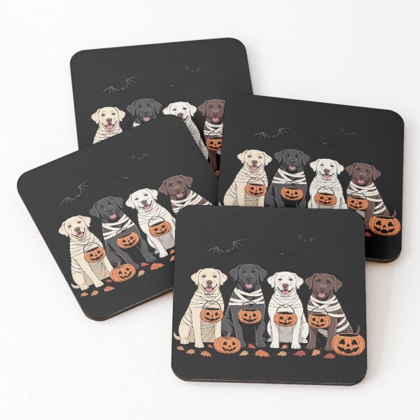 Item preview, Halloween Dog  Labrador Retriever Ghost Dogs designed and sold by Rackaam.