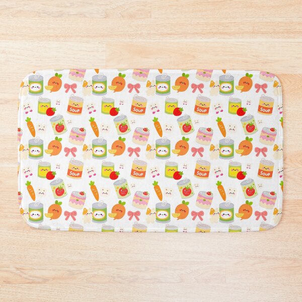 Item preview, Kawaii Canned Food Seamless  designed and sold by KJackArtwork.