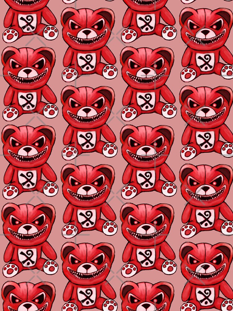 Thumbnail 4 of 4, iPhone Case, Red teddy designed and sold by ConfuzRandomly.