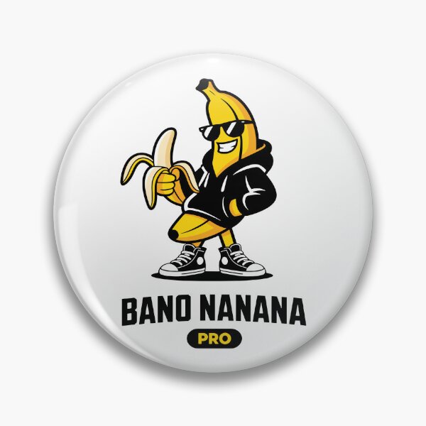Artikelvorschau, Bano Nanana PRO – Lustiger KI-Meme-Bananen-Charakter (Nano Banana Pro) entworfen und verkauft von Stotee.