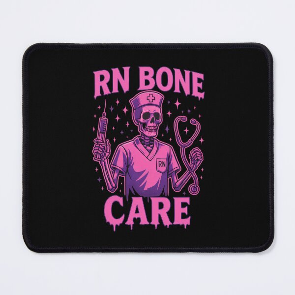 Item preview, RN Bone Care – Skeleton Nurse Dark Humor RN Design designed and sold by ClinicalHubs.