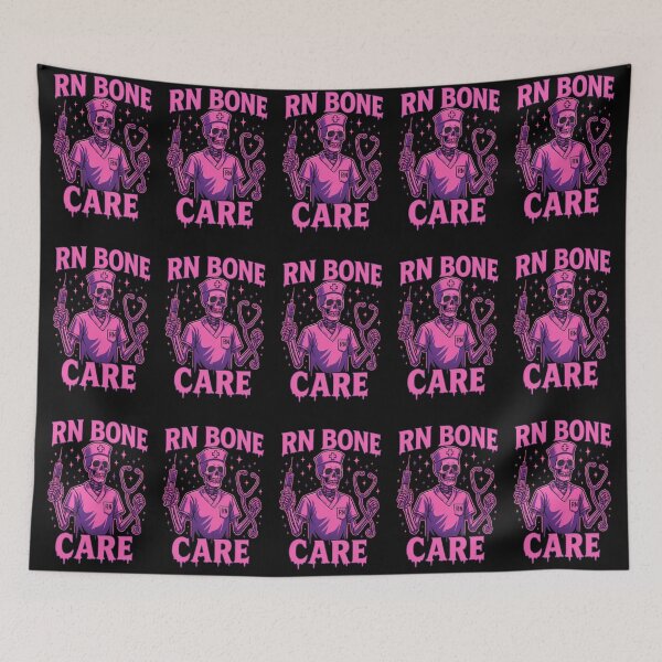Item preview, RN Bone Care – Skeleton Nurse Dark Humor RN Design designed and sold by ClinicalHubs.