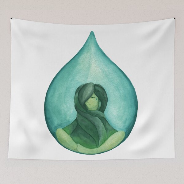 Item preview, Tear Drop-Turquoise designed and sold by Patricia Bacchus.