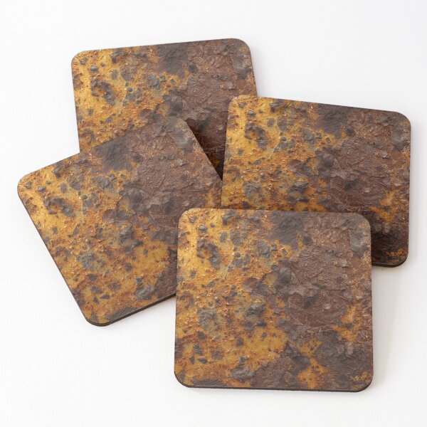 Item preview, Heavy Orange Rust on Corroded Metal Surface designed and sold by The Rust Lab.