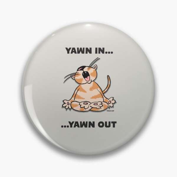 Item preview, Yoga Cat : Yawn in...Yawn Out designed and sold by wobblyfrogs.