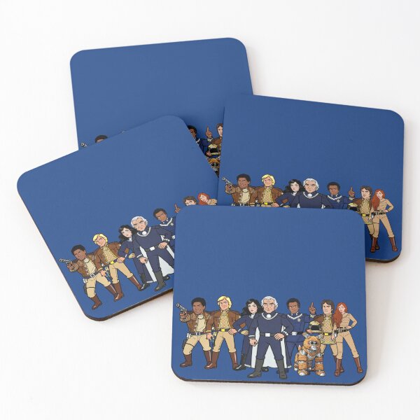 Item preview, Galactica's Cutest Fleet: The Viper Pilot Squad - The Crew designed and sold by CleverCulture.