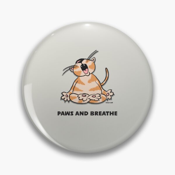 Item preview, Yoga Cat : Paws and breathe designed and sold by wobblyfrogs.