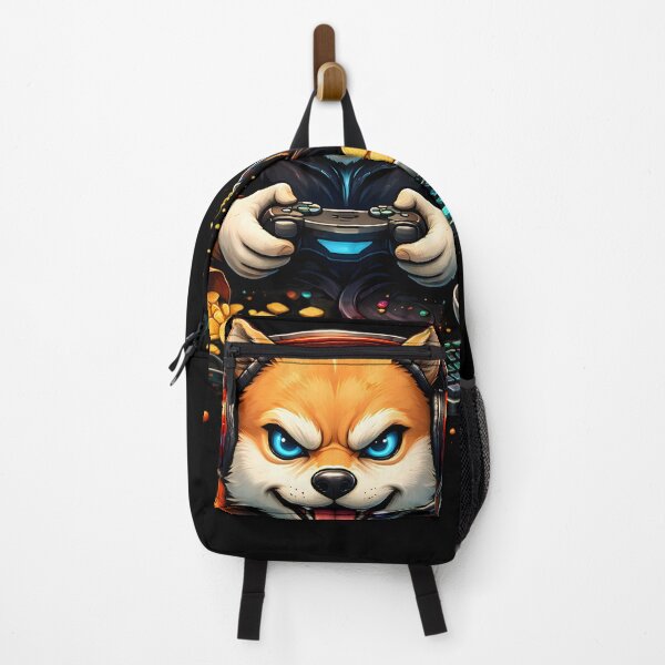 Item preview, Shiba Inu Gamer with Controller – Funny Dog Gamer Humor Gaming Design designed and sold by SoulenCify.