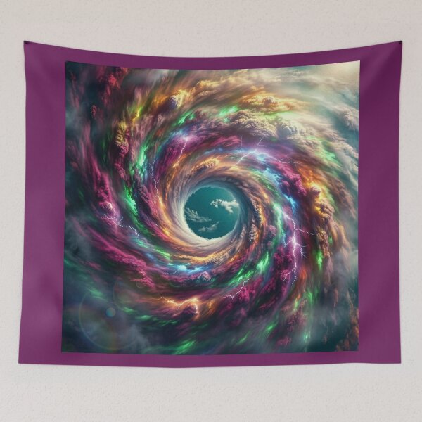 Item preview, Colorful Cloud Vortex designed and sold by Tridentulus.